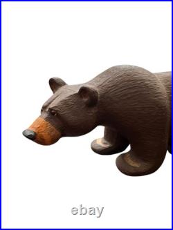 10 Solid Wood Hand Carved Bear Big Sky Carvers Jeff Fleming Sculpture