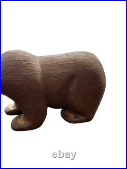 10 Solid Wood Hand Carved Bear Big Sky Carvers Jeff Fleming Sculpture