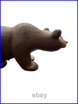 10 Solid Wood Hand Carved Bear Big Sky Carvers Jeff Fleming Sculpture