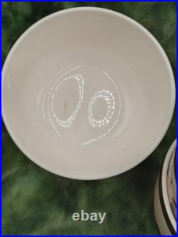 (10)Wild Horses Big Sky Carvers Thomas Norby Stoneware Bowls Cabin Rodeo Ranch