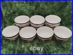 (10)Wild Horses Big Sky Carvers Thomas Norby Stoneware Bowls Cabin Rodeo Ranch