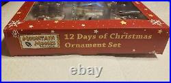 12 Days Of Christmas Ornaments Big Sky Carvers Mountain Mooses New In Box Rare