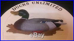 17 Ducks Unlimited Member, Hand Made & Painted Wood By Big Sky Carvers USA
