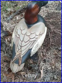 19 hand carved and hand painted wooden duck from Big Sky Carvers of Montana