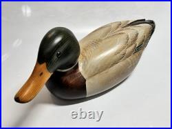 1991 Big Sky Carvers Bozeman MT 21 Mallard Ducks Unlimited Decoy John Gewerth