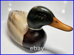 1991 Big Sky Carvers Bozeman MT 21 Mallard Ducks Unlimited Decoy John Gewerth