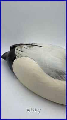 1991 Ducks Unlimited Canvasback Decoy Bennett Big Sky 47/350