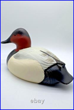 1991 Ducks Unlimited Canvasback Decoy Bennett Big Sky 47/350