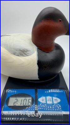 1991 Ducks Unlimited Canvasback Decoy Bennett Big Sky 47/350