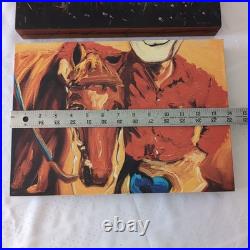 2 Big Sky Carver Cowboy Horse Canvas Visual Edge Wall Art Diane Whitehead Artist
