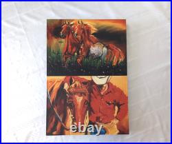 2 Big Sky Carver Cowboy Horse Canvas Visual Edge Wall Art Diane Whitehead Artist