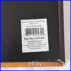 2 Big Sky Carver Cowboy Horse Canvas Visual Edge Wall Art Diane Whitehead Artist