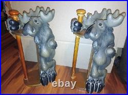 2 Big Sky Carvers Bearfoots Mountain Moose Paper Towel Holder Phyllis Driscoll