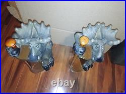2 Big Sky Carvers Bearfoots Mountain Moose Paper Towel Holder Phyllis Driscoll