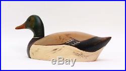 2001 Big Sky Carvers Duck Decoy Wooden Mallard Duck Signed & Numbered 1477 Rare