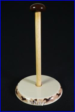 2002 Paper Towel Holder Porcelain Base'Wild Horse II' Big sky Carvers Lodge
