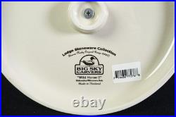 2002 Paper Towel Holder Porcelain Base'Wild Horse II' Big sky Carvers Lodge