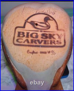 2003 Big Sky Carvers Ruffed Grouse #2 of 11. Signed. Very Rare