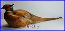 2004 Big Sky Carvers Linda Williams Signed Pheasant 25 Long Limited Edition 1/6