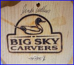 2004 Big Sky Carvers Linda Williams Signed Pheasant 25 Long Limited Edition 1/6