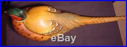 2005 Big Sky Carvers Signed Ringneck Pheasant 25 Long Limited Edition 10/4VGC