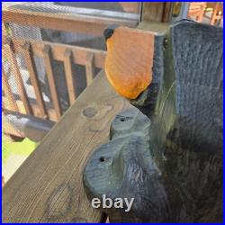 22 Wood Bear Big Sky Carvers Jeff Fleming Sculpture Peeker 8 LB Hand Carved