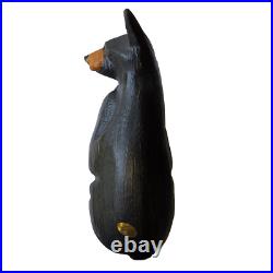 23 Wood Bear Big Sky Carvers Jeff Fleming Sculpture Climber 8 LB Hand Carved