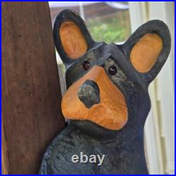 23 Wood Bear Big Sky Carvers Jeff Fleming Sculpture Climber 8 LB Hand Carved