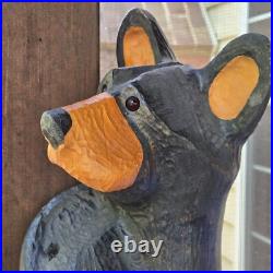 23 Wood Bear Big Sky Carvers Jeff Fleming Sculpture Climber 8 LB Hand Carved