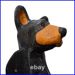 23 Wood Bear Big Sky Carvers Jeff Fleming Sculpture Climber 8 LB Hand Carved
