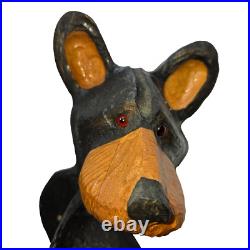 23 Wood Bear Big Sky Carvers Jeff Fleming Sculpture Climber 8 LB Hand Carved