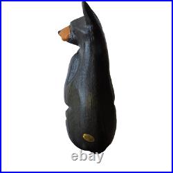 23 Wood Bear Big Sky Carvers Jeff Fleming Sculpture Climber 8 LB Hand Carved