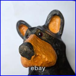 23 Wood Bear Big Sky Carvers Jeff Fleming Sculpture Climber 8 LB Hand Carved