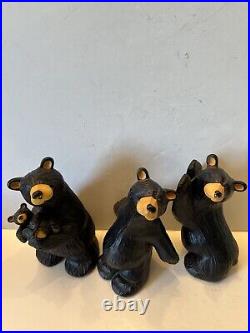 3 Big Sky Carvers Bearfoots Bear Figurine Jeff Fleming Sher Bear Simon Schuster