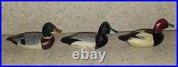 3 Big Sky Carvers Miniature Ducks Lot RARE