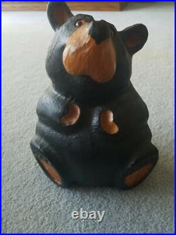 3pc Big Sky Carvers Jeff Fleming Bearfoots Rosie & Riley Chillin Bears & Tree