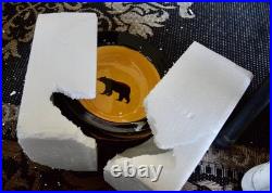 4 New Big Sky Carvers Soup Bowls Black Bear Brushwerks