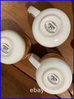 6 vintage Big Sky Lodge Stoneware Collection Thomas Norby Alaska fish fishing AK