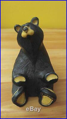 9 Piece Big Sky Carvers Jeff Fleming Bearfoots Black Bear Figurine Lot