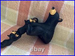 A Helping Paw BearFoot Bears Big Sky Carvers Jeff Fleming LikeNew 0108/B044