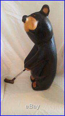 ARNOLD by Jeff Fleming Solid Wood by BIG SKY CARVERS 20 Excellent Condition