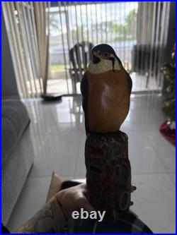American Kestrel Wood Carving By Big Sky carvers Masters Series 372/450