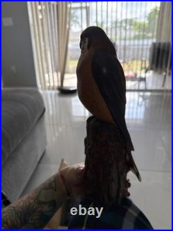 American Kestrel Wood Carving By Big Sky carvers Masters Series 372/450