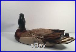 Authentic BIG SKY CARVERS Wood Carved Duck GRAND DADS MALLARD 10/11 Signed 21