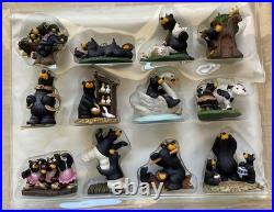 BEARFOOTS Bears by Jeff Fleming 12 Days of Christmas Ornament Set BIG SKY NIB