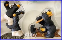 BEARFOOTS Bears by Jeff Fleming 12 Days of Christmas Ornament Set BIG SKY NIB