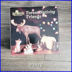 BEARFOOTS Forest Nativity Friends Figurines 2015 Jeff Fleming Big Sky Carvers