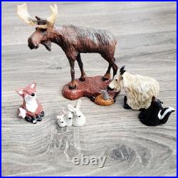 BEARFOOTS Forest Nativity Friends Figurines 2015 Jeff Fleming Big Sky Carvers