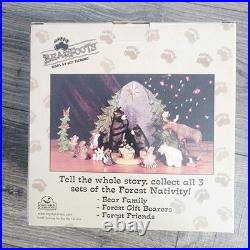 BEARFOOTS Forest Nativity Friends Figurines 2015 Jeff Fleming Big Sky Carvers