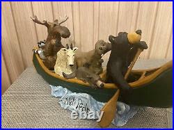 BF Wild Ride Figurine Big Sky Carver (Moose, Beaver, Bear, Raccoon, Goat)